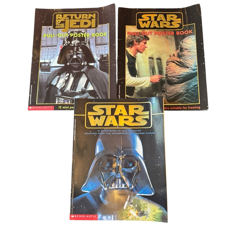 Scholastic Star Wars Pull Out Poster Book Collection - Picture 1 of 5